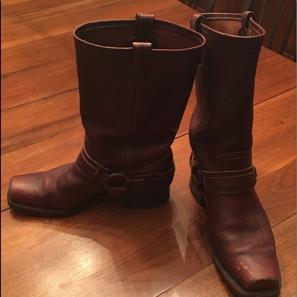 Women’s Frye Harness Boots